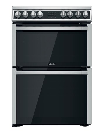 Hotpoint HDM67V8D2CX/UK 60cm Electric Double Cooker + Installation