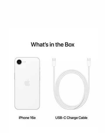 Apple iPhone 16e 512GB - White