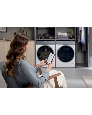 Haier X9 HW100-B14387UUK 10kg WiFi Washer 1400rpm White Install