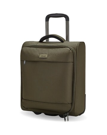 Rock Paris Underseat Suitcase - Green