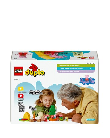 LEGO DUPLO Peppa Pig Camping Trip Toddler Learning Toy 10452