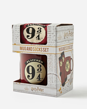 Harry Potter (Platform 9 3/4) Mug & Sock Set