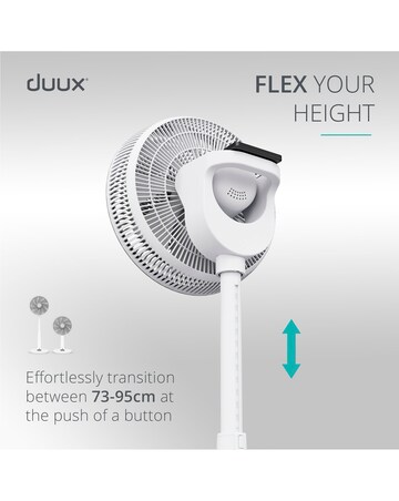 Duux Whisper 2 White Pedestal Fan