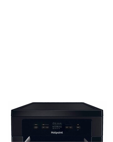 Hotpoint HP2FE10CS90BUK Slimline Dishwasher - 10 Place Settings - Black