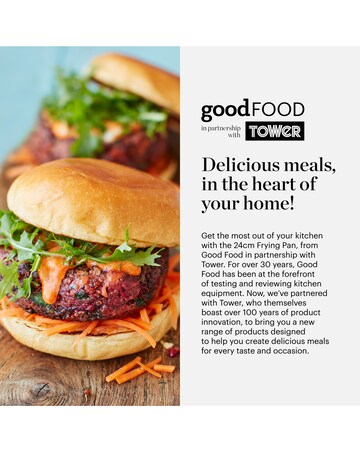 Tower x Good Food 2 Piece Frying Pan Set