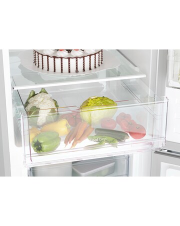 Candy CCT3L517ESK-1 176cm High 50/50 Fridge Freezer - Silver