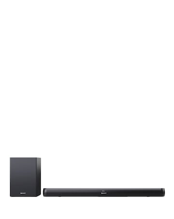 Sharp HT-SBW202 2.1ch 200W Soundbar with Wireless Subwoofer