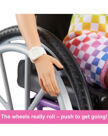 Barbie Fashionistas Doll with Wheelchair & Ramp
