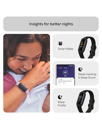 Fitbit Inspire 3 Fitness Tracker - Midnight Zen