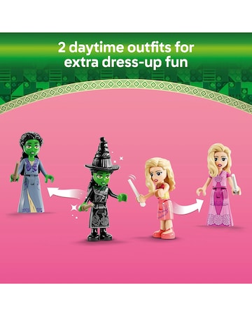 LEGO Wicked Glinda & Elphaba's Dormitory Collectible Toy Model 75683