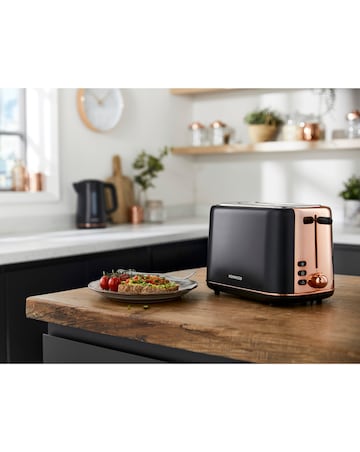 Kenwood Abbey Lux TCP05.C0DG Dark Grey 2 Slice Toaster
