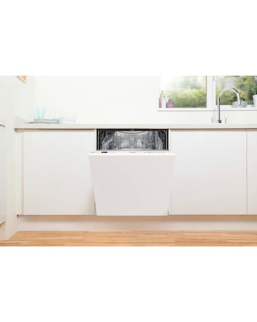 Indesit D2IHD526UK Fully Integrated Full Size Dishwasher 14 Place Settings White