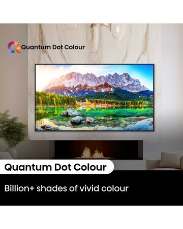 Hisense 65in 65E7NQTUK Smart 4K UHD HDR QLED TV with Amazon Alexa