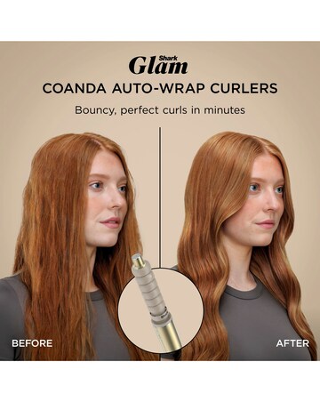 Shark Glam Straight & Waves Multi-Styler 4-In-1 - Gold - HD6041SUK