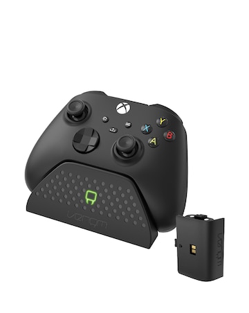 Venom Xbox Single Controller Docking Station - Black