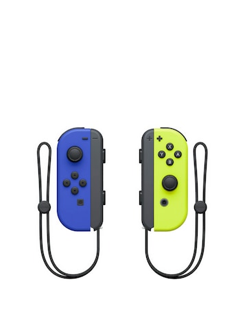 Nintendo Switch Joy-Con Controller Pair - Blue/Neon Yellow