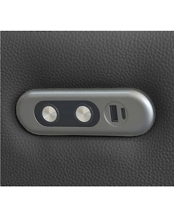 Aspire Kingsmere Leather Power Recliner 2 Seater