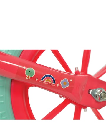 Peppa Pig 12 Inch Balance Bike with Light Up Wheels