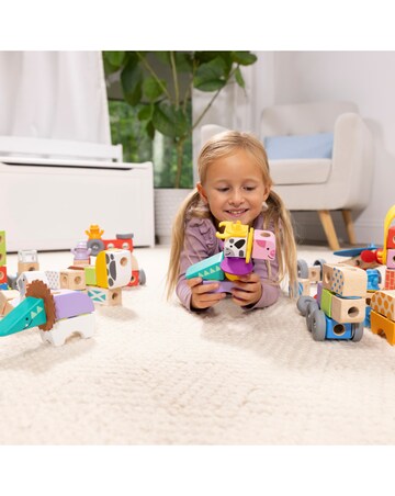 Melissa & Doug Blockables Town Play Set