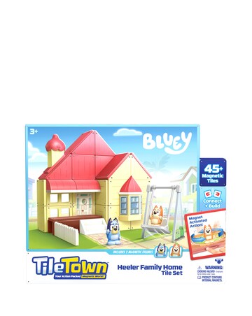 Bluey Heeler Family Home Tile Set