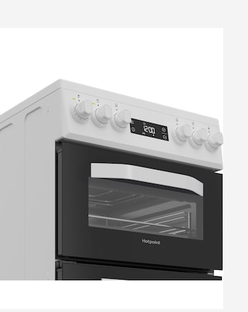 Hotpoint HDE5VDCW 50cm Electric Double Cooker Ceramic Hob - White Installation
