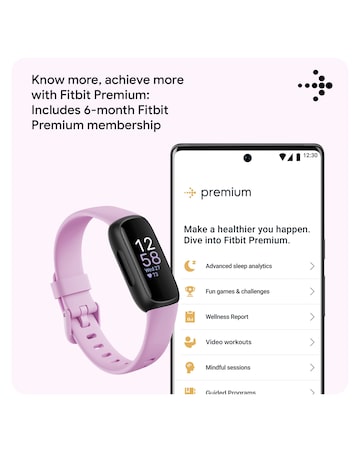 Fitbit Inspire 3 Fitness Tracker - Lilac Bliss