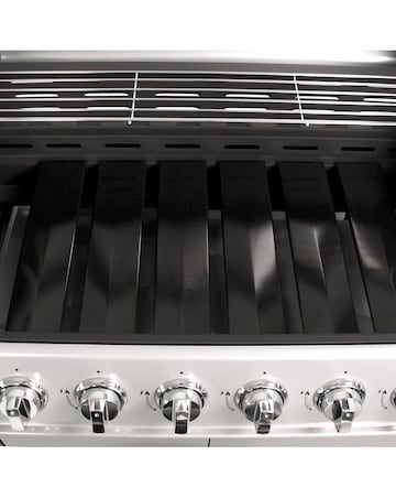 Charles Bentley 6 Burner Gas BBQ with Side Burner