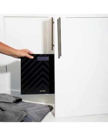 Salter Chevron Two Tone Bathroom Scale