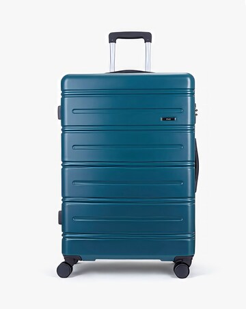 Rock Lisbon Large Suitcase - Pine Green