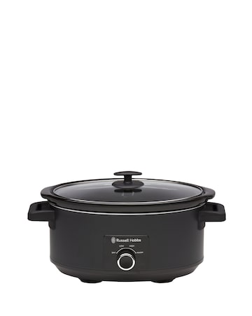 Russell Hobbs 7L Matte Black Slow Cooker