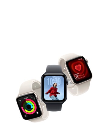 Apple Watch SE 3 GPS + Cellular 44mm - Midnight Sport Band - S/M