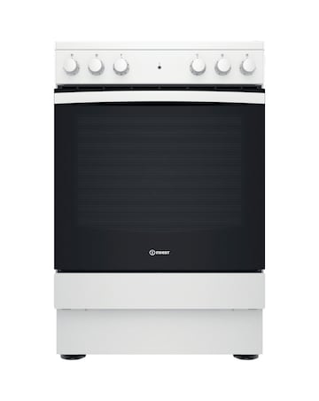 Indesit IS67V5KHW/UK Single Electric Cooker + Install