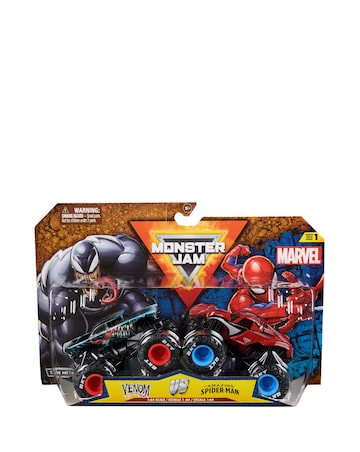 Monster Jam 1:64 Marvel Die Cast Truck 2 Pack