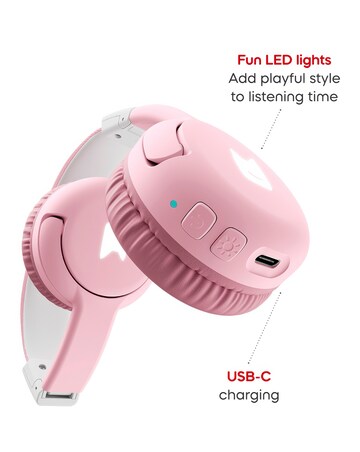 Tonies Bluetooth Headphones for Toniebox 2 - Cloud Pink