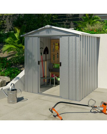 Yardmaster 6 X 8 Apex Metal Shed