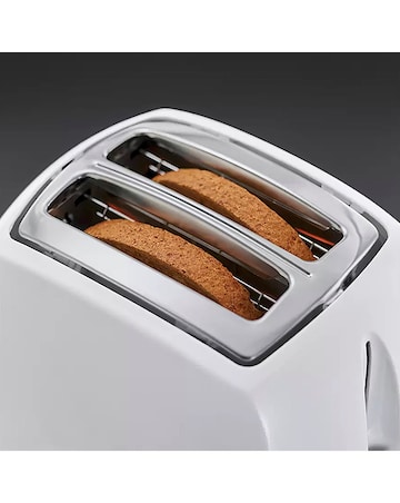 Russell Hobbs 21640 Textures White 2 Slice Toaster