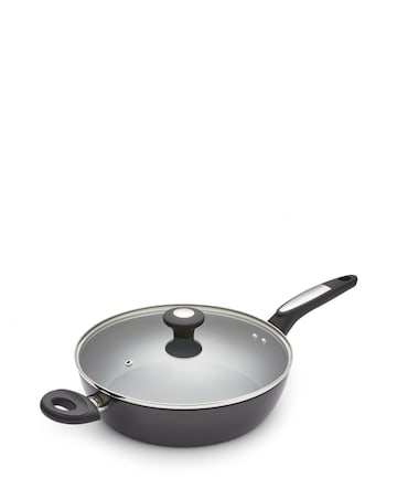 Morphy Richards Forged Aluminium Saute Pan with Lid