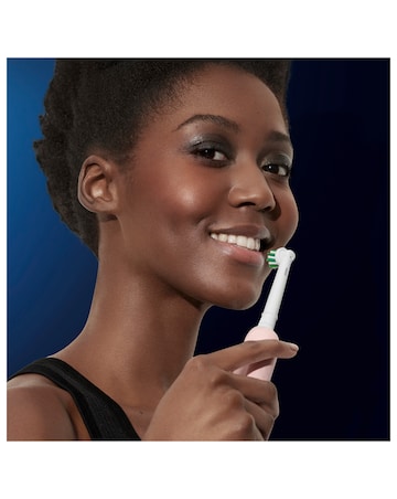 Oral-B Pro 1 3D White Pink Electric Toothbrush with Travel Case