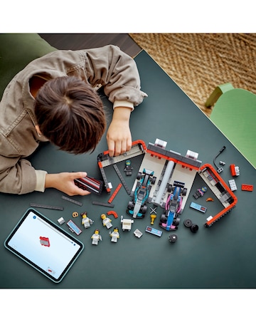 LEGO City F1 Garage & Mercedes-AMG & Alpine Cars Set 60444