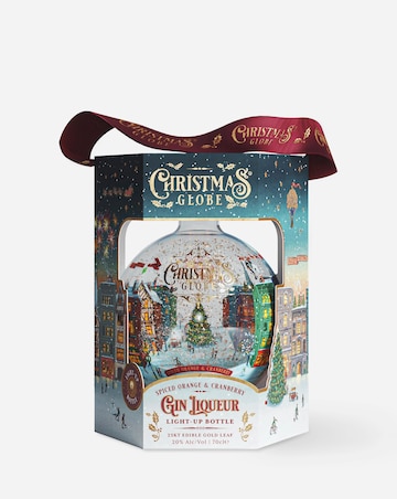 Light Up Snowglobe Orange & Cranberry Gin Liqueur 70cl