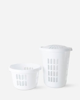 Wham Laundry Deluxe Round Laundry Bucket &amp; Basket Set