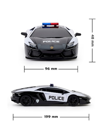 CMJ 1:24 Scale Lamborghini Police RC Car
