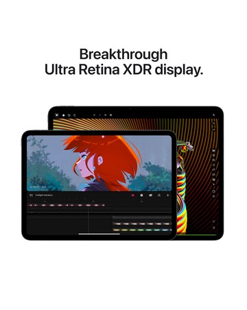 Apple iPad Pro (M4, 2024) 11inch Ultra Retina XDR Wi-Fi 256GB - Space Black