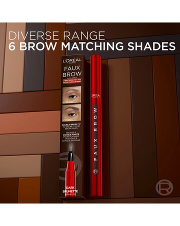 L'Oreal Paris Infallible Faux Brow Tint Pen - Dark Brunette