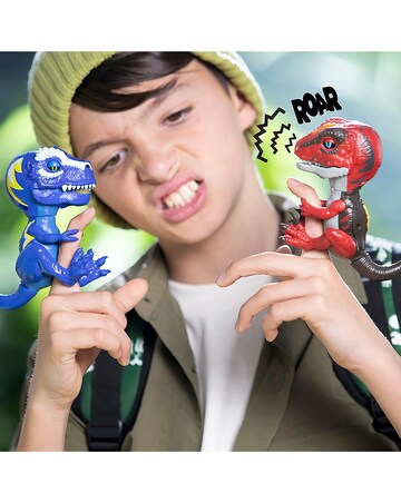 Untamed Interactive Fingertip Dino - T-Rex