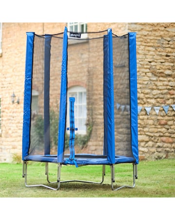 Plum Junior Springsafe 4ft Trampoline & Enclosure - Blue