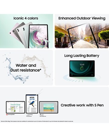 Samsung Galaxy Tab S9 FE 10.9in 128GB WiFi Tablet - Grey