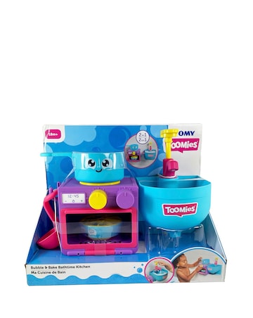 Tomy Toomies Bubble and Bake Bathtime Kitchen Bath Toy