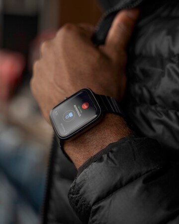 Sekonda Motion Plus Smart Watch - Black Alloy Case & Stainless Steel Bracelet