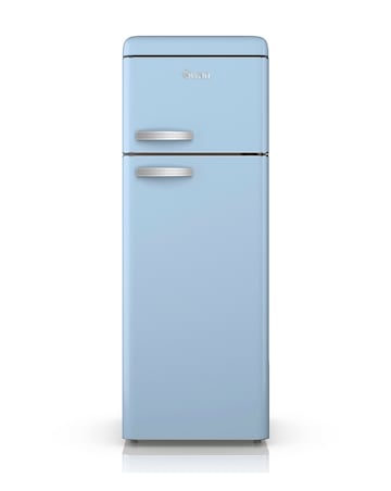 Swan SR11010BLNE Retro 30/70 Top Mounted Fridge Freezer - Blue